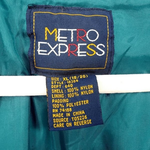 Metro Express Kids Winter Jacket Size XL - Picture 6 of 9